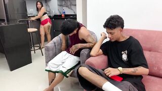 Angry stepmom wishes to be permeated hard and have cum in her snatch to calm her temper. H.L.