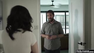 Small wife Casey Calvert deals with postpartum depression and her spouse hired a professional to assist her.That babe sluggishly loosens up by his delicate touch