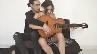 ANDREA THE MAJORITY CELEBRATED PORN ACTRESS HAS HOMEMADE SEX WITH HER FRESH INSTRUCTOR - that babe says that guy has the massive knob in porn