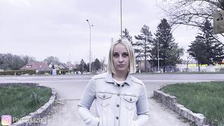 I banged my viewer in the car and this chab paid me for it - POLISH PORN