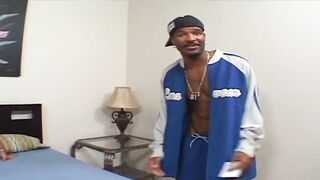 Breasty Brunette hair Screws a Lewd Ebony Guy For Her Interracial Fix