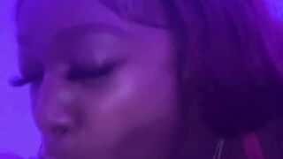 Pyttnia sloppy sucking this knob…