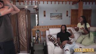 Thick Butt Black Wife Chastise Spouse For Forgetting Anniversary By Riding a BBC