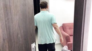 My cuckold spouse hires a depraved masseur and that guy takes advantage of the cuckold's departure to screw me hard and make me squirt.