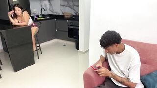 Latin chick mother I'd like to fuck seduces her singing teacher and entreats him to permeate her hard until this babe squirts. H.L.