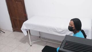 Excited nurses persuade a patient to have sex in the hospital. Movie one