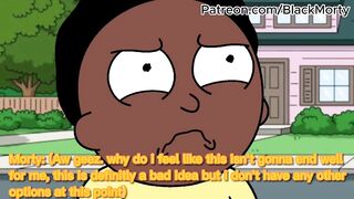 Lois Griffin Going Down on Ebony Morty