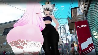 Large femboy wolfy dominates shortstack pink haired bimbo all day~ - Flowerbed's fate S3E3