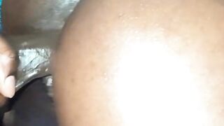 That babe love it doggy style keeps her creaming allover ma BBC