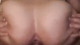 Twat pounding untill this babe squirts all over my chubby weenie