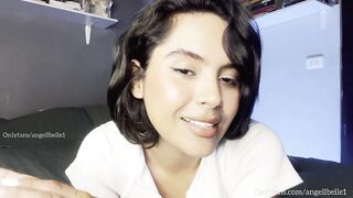 JOI - compañero de estudio me da un gran descarga de leche en el culo antes de ver a mi novio