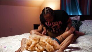 Tiny chick Tinee Badass put throughout the mattress