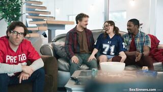 I jerk stepdads allies behind his back