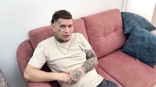 I take advantage of my lustful ally leaving to bang his wife hard and show her that that babe's a doxy.