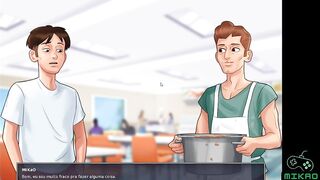 Summertime Saga ep 100 - I'm plan to participate in the show and the teacher promised me...