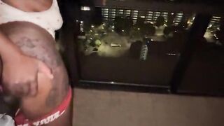 Cum Dumpster step sister let stepbro empty his nuts in her Black cunt