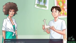 Summertime Saga ep 105 - In art classes I'm already a teacher