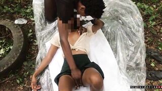 eighteen year old getting banged in the jungle