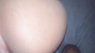 Black throwing booty