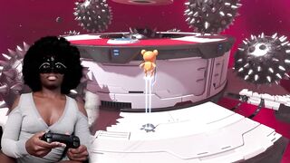 Astro Bot And Stripping With Black Booties (Defiance Levels Gameplay)