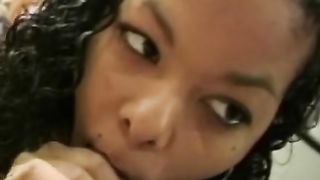 Hard shaft up Brandi's tight round ass