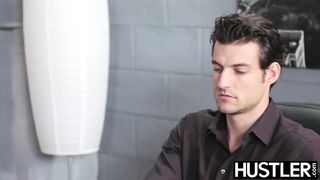 Ebony beauty Oso Lovely pussy pounded by hung employee