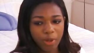 Vintage ebony teen assfucked by an old man