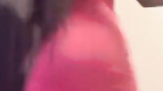 Periscope Ebony Twerking in Dress 2019