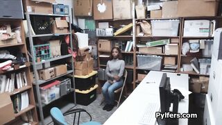 Ebony Teen Hottie Gets Anal Screwed After Caught Stealing Merchandise