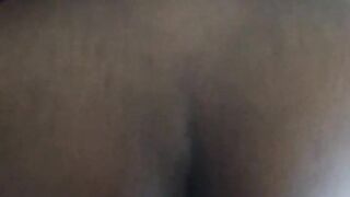 Black gf takes white dong