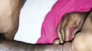 Black likes the throat on me