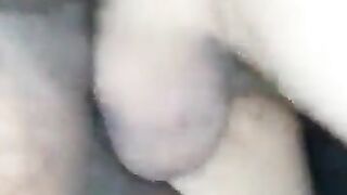 Black wife from the side