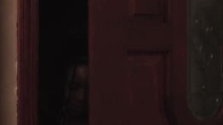 Sexy black screwed by a bartender in the centre of the night