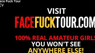 biggest schlong making its way unfathomable in black angel mouth