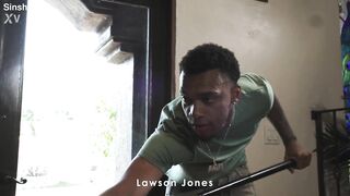 Priscilla Salerno genius of the lamp gets banged by 2 ebony chaps in double penetration