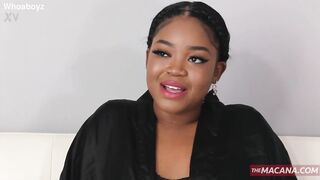 large booty ebony gal twat gets filled by macana chap large ramrod