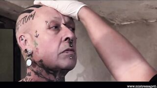 Dominatrix-bitch Mistresse April - The Grossenhain Interrogation Prison