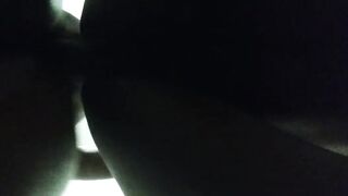 Groaning black thot taking backshots