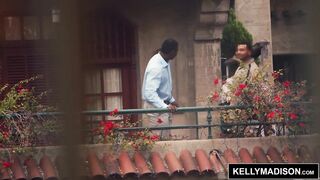 KELLY MADISON - Black big beautiful woman Maserati Cheats for White Jock