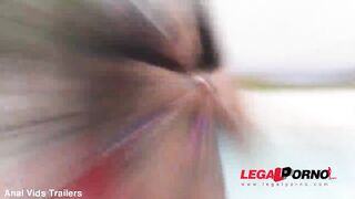 Large and breasty Ms Tasty gets her ebony melons screwed hard until this babe screams GP122