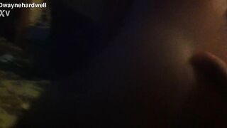 Breasty Black throws Butt