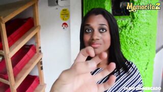 CARNE DEL MERCADO - Luisa Chocolate - Amateur Colombiana Screwed From Behind By Longing Pedro