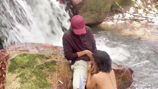 I relieve my little stepsister's stress with a valuable bang and end up cumming in her booty.