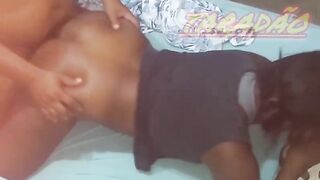 Wicked ebony cutie with a greedy booty