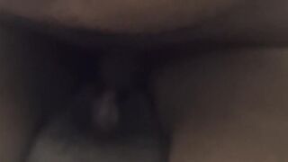 Black step sister mommy babysitter creampie Large butt cum in throat blow job Sucks Me Dry