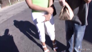 Black Doxy Fucked by Excited Chap Who has His Own Rules in Couch