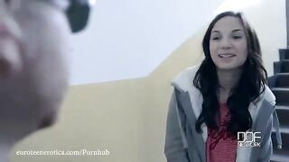 Rockstar Gives Groupie a Sexy Anal Creampie