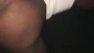 Black taking back shots homemade