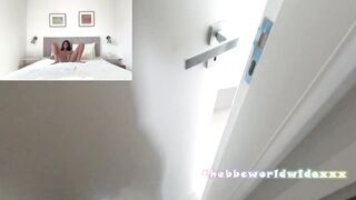 Ebony Braziliana Teen Caught Masturbating, Fed American BBC