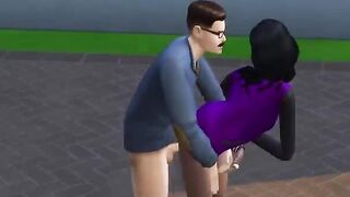 Warden McKinley Uses Black Monique Putnam's Unprotected Fertile Womb As His Personal WC